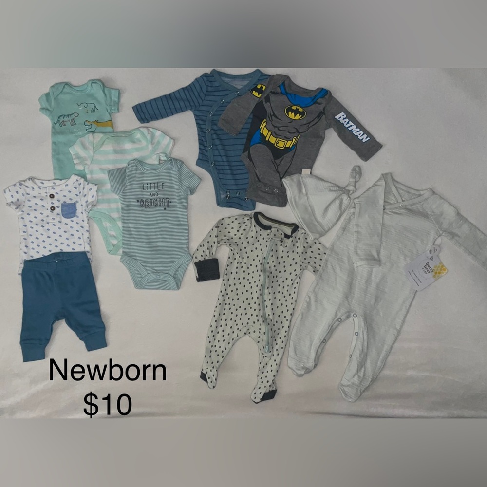 Newborn baby boy clothes